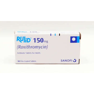 Picture of Rulid 150mg Tab 10x1s